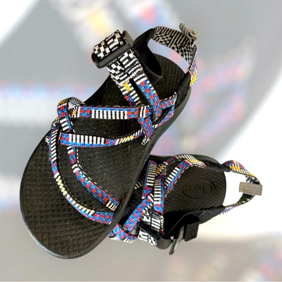 Chaco Kids ZX / 1 Ecotread sandals youth size 12 - Picture 4 of 4